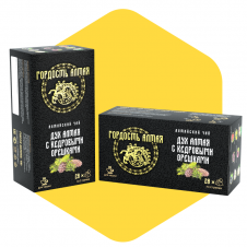 Травяной чай «Дух Алтая» с кедровыми орешками